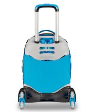 SJGANG JOYFUL PINS BOY  BLUE PRINT - Backpack trolleys - 3