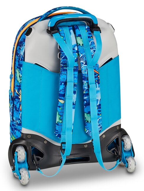 JOYFUL PINS BOY  BLUE PRINT - Backpack trolleys
