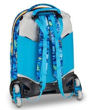 SJGANG JOYFUL PINS BOY  BLUE PRINT - Backpack trolleys - 4