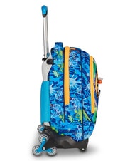 SJGANG JOYFUL PINS BOY  BLUE PRINT - Backpack trolleys - 6