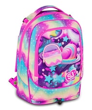 SJGANG SOFT POUCH GIRL Trolley backpack, detachable pink doll - Backpack trolleys - 7