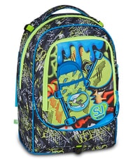 SJGANG SOFT POUCH BOY 3-in-1 trolley backpack Black - Backpack trolleys - 6