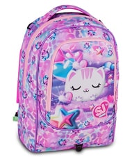 SJGANG GLOWCAT Backpack with trolley, detachable soft lilac - Backpack trolleys - 6