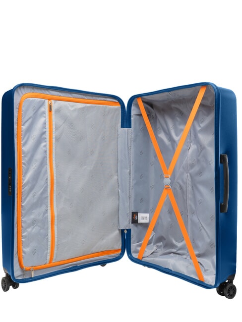 PEGASUS Large, ultra-resistant trolley navy blue - Rigid Trolley Cases