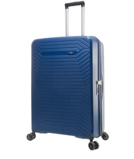 LESAC PEGASUS Large, ultra-resistant trolley navy blue - Rigid Trolley Cases - 3
