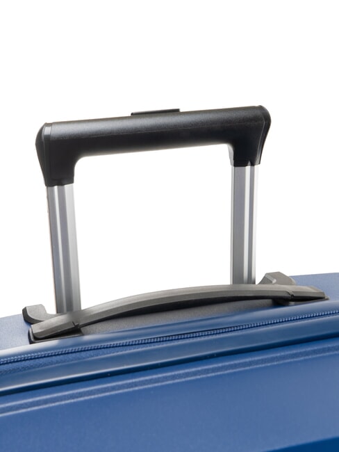 PEGASUS Large, ultra-resistant trolley navy blue - Rigid Trolley Cases