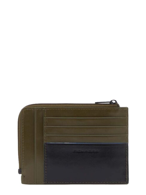 B2 REVAMP Card holder with coin purse green Black - Men&rsquo;s Wallets