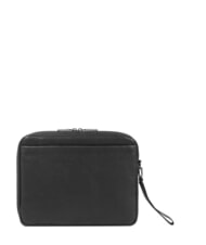 PIQUADRO S129 Leather clutch bag Black - Women&rsquo;s Bags - 2