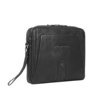 PIQUADRO S129 Leather clutch bag Black - Women&rsquo;s Bags - 3