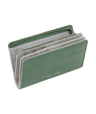 PIQUADRO ALVAR Compact wallet GREEN - Women&rsquo;s Wallets - 5