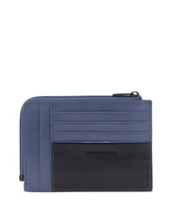 PIQUADRO B2 REVAMP Card holder with coin purse blue - Men&rsquo;s Wallets - 2