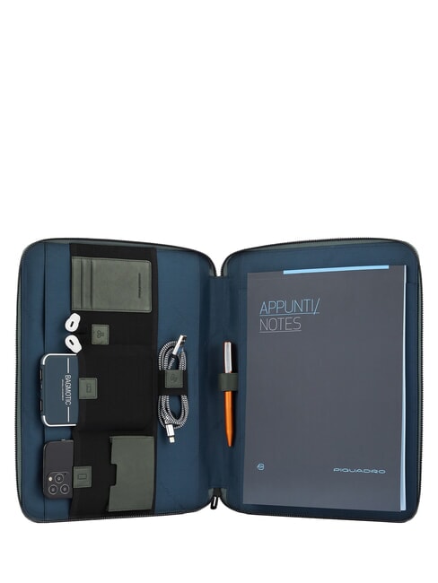 WOODY A4 clipboard GREEN - Tablet holder& Organizer