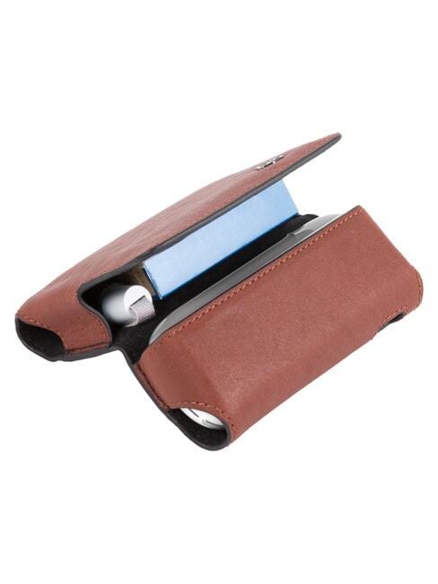 BLACK SQUARE Cigarette case LEATHER - Tablet holder& Organizer