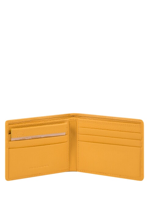AKRON Wallet with removable document holder Yellow - Men&rsquo;s Wallets