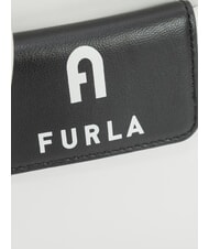 FURLA IRIS Mini shoulder bag talc / black - Women&rsquo;s Bags - 4