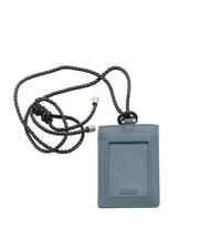 FURLA  LINDA Badge holder in leather slate - Women&rsquo;s Wallets - 3