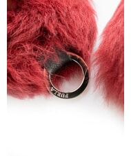 FURLA FIONA Fur handle CHERRY d - Accessories for bags - 2