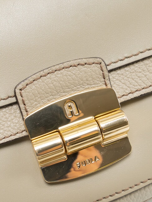 CLUB 2 Shoulder bag in leather marmoc - Women&rsquo;s Bags