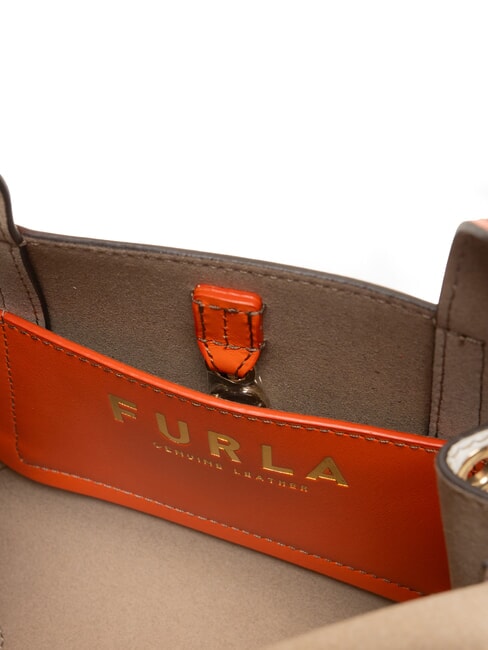 GILDA Leather mini bags with shoulder strap clivia + marshmallow - Women&rsquo;s Bags