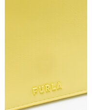 FURLA LINEA FUTURA Mini leather bag with shoulder strap zest+greige+sage c+marble c - Women&rsquo;s Bags - 3