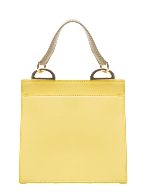 LINEA FUTURA Mini leather bag with shoulder strap zest+greige+sage c+marble c - Women&rsquo;s Bags