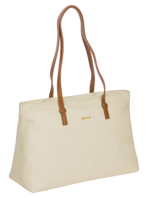 CREMONA S Leather shopping bag, shoulder bag PANNA - Women&rsquo;s Bags