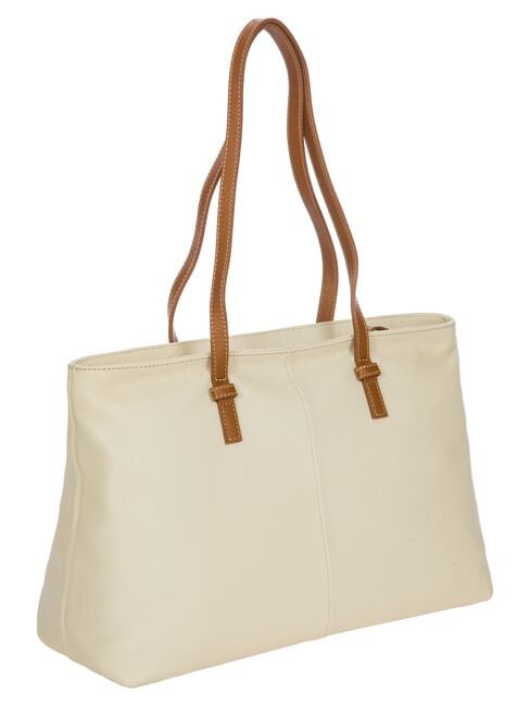 CREMONA S Leather shopping bag, shoulder bag PANNA - Women&rsquo;s Bags