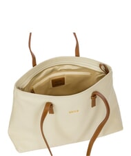 BRIC&rsquo;S CREMONA S Leather shopping bag, shoulder bag PANNA - Women&rsquo;s Bags - 5