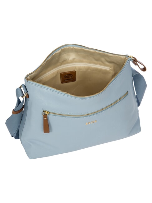 CREMONA Mini leather shoulder bag sky / white - Women&rsquo;s Bags