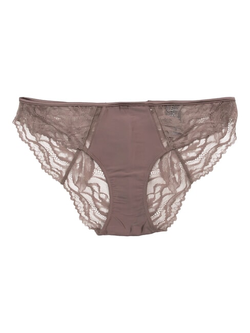CK Floral lace briefs plum truffle - Women's briefs