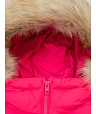 TOMMY HILFIGER TH Down jacket with hood hot magenta - Baby Jackets - 3