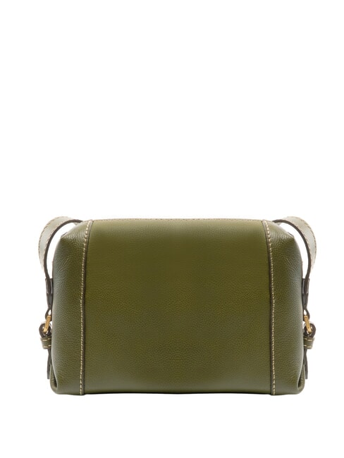 GEMMA Mini shoulder bag, in leather thyme abb gold - Women&rsquo;s Bags