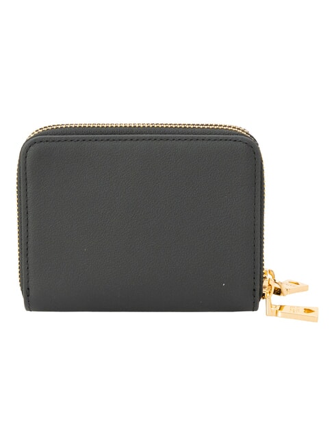 LOVE EMBOSSED Leather wallet, with card holder Black - Women&rsquo;s Wallets