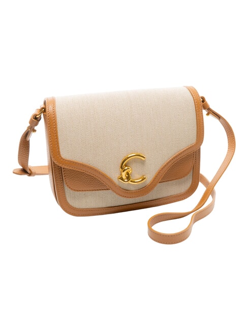 C-ME CANVAS Mini leather shoulder bag reef / peach - Women&rsquo;s Bags