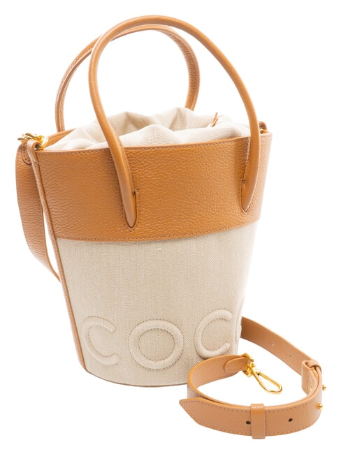 MYRTHA CANVAS Bucket bag, with shoulder strap reef / peach - Women&rsquo;s Bags