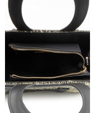 ROCCOBAROCCO ICONIC WOOL Tote bag with shoulder strap black/yellow - Women&rsquo;s Bags - 5