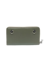 COCCINELLE STG SOFT Hammered leather beauty case seaweed - Beauty Case - 3