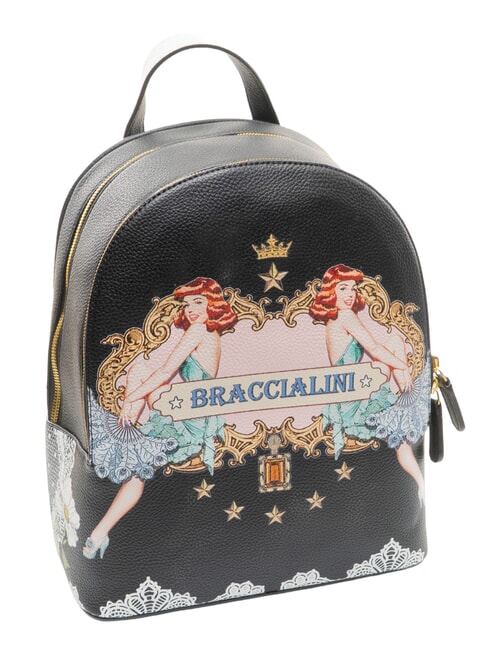 BRITNEY Double pocket backpack black - Women&rsquo;s Bags
