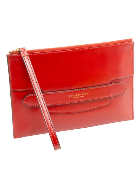 LUCREZIA Leather clutch bag flamenco abb. gold - Women&rsquo;s Bags
