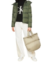 CALVIN KLEIN CK JEANS Down jacket with hood - Women's down jackets