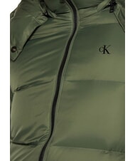 CALVIN KLEIN CK JEANS Down jacket with hood thyme - Women's down jackets - 5