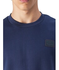 TIMBERLAND SILICON BADGE Sweatshirt peacoat - Sweatshirts - 4