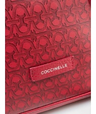 COCCINELLE NEVER WITHOUT BAG COATED MONOGRAM Handbag with shoulder strap mul.sangr/sangr - Women&rsquo;s Bags - 4