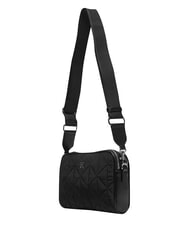 CALVIN KLEIN QUILTED NYLON Mini shoulder bag, with shoulder strap on black - Women&rsquo;s Bags - 3