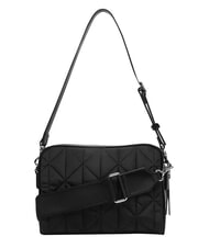 CALVIN KLEIN QUILTED NYLON Mini shoulder bag, with shoulder strap on black - Women&rsquo;s Bags - 4