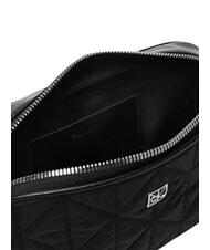 CALVIN KLEIN QUILTED NYLON Mini shoulder bag, with shoulder strap on black - Women&rsquo;s Bags - 6