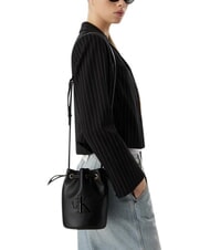 CALVIN KLEIN BOLD CK Bucket bag, with shoulder strap on black - Women&rsquo;s Bags - 2