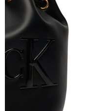 CALVIN KLEIN BOLD CK Bucket bag, with shoulder strap on black - Women&rsquo;s Bags - 5