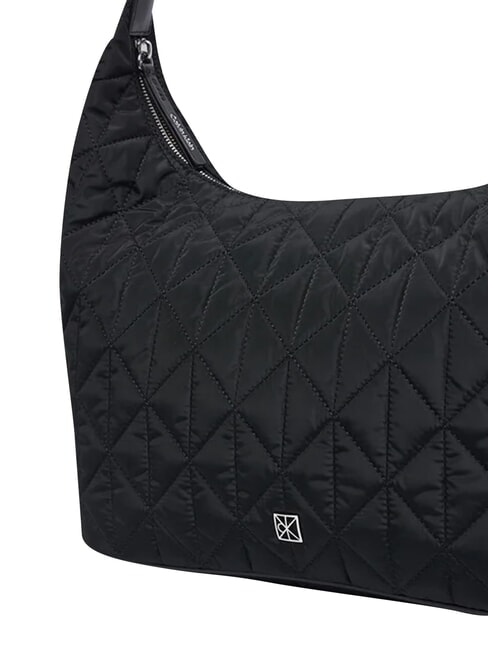 QUILTED NYLON Shoulder bag on black - Women&rsquo;s Bags
