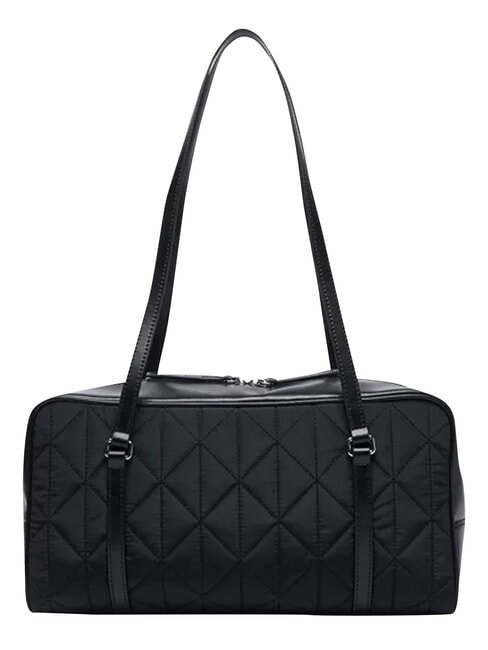 QUILTED NYLON The Shoulder Bag on black - Women&rsquo;s Bags